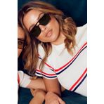 Goldmine Unisex Glamour Siyah Güneş Gözlüğü
