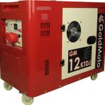 GoldMoto GM12KTDJ Dizel Marşlı Kabinli Jeneratör 12 KW Trifaze