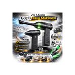 Goldorion Mini Şarjlı Hava Üfleyici ve Vakumlu El Süpürgesi - 110.000 RPM Güçlü Motor, Led Işıklı