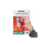 Goldpix Yapışkanlı İnkjet Fotoğraf Kağıdı Parlak 20x30cm 150gr 20 Adet