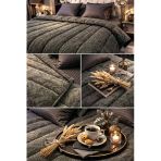 Goldroom Home Kadife Comfort Uyku Seti 3 Parça Çift Kişilik 230 X 240