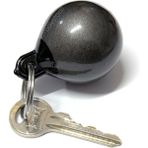Goldsea Batmaz Anahtarlık Balon Usturmaça 6 x 4.5 cm Modeli Füme - Gri