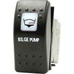 Goldsea Marin Anahtar Sintine Pompası (Bilge Pump) Swion Carling Switch Beyaz 12-24V Kırmızı Işık
