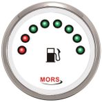 Goldsea Marine Mors Dijital Yakıt Göstergesi Beyaz 12-24 V Ohm : 0-190 Ø: 55 mm - SİYAH