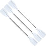Goldsea Marine Sealux Beyaz Kano Küreği Alüminyum Malzeme Kalınlık: 2mm Ø: 32MM Boy: 200CM 3 Adet