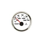 Goldsea Marine Tekne Hararet Göstergesi Beyaz Kadran 12/24V Ø52 mm Sealux