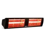 Goldsun GSS40LG Supra 4000 Watt Siyah Az Işıklı Suya Dayanıklı Elektrikli Infrared Dış Ortam Isıtıcısı