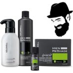 Goldwell 4Ca Men Reshade 4x20ml Amonyaksız Saç Boyası + 250ml Developer Oxidant Erkeklere Özel Kolay Uygulama