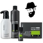 Goldwell 4ca Men Reshade Köpük Saç ve Sakal Boyası 4 x 20 ml + Siyah Oksidan Losyon 250 ml
