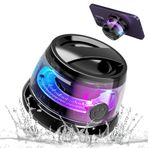 GOLECE Duş Hoparlörü Bluetooth Su Geçirmez, Taşınabilir Cep Telefonu Standı Bluetooth Hoparlör, IPX7 LED Işıklı Su Geçirmez Mini Kablosuz Hoparlör, Bluetooth 5.3 Kablosuz Stereo, Ev, Dış Mekan, Havuz