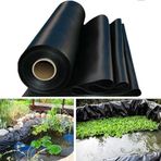 Gölet Astarı Ağır Hizmet Gölet Astarı 10 x 13 ft ve Balık veya Koi Göletleri için Esnek Malzeme Su için Kolay Kesilebilir Alt Döşeme Özellikleri Şelaleler Çeşmeler ve Su Bahçeleri için İdeal Siyah 5 ×