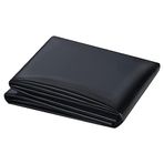 Gölet Astarı Esnek 0,12 mm Gölet Astarı Koi Havuzları Akarsuları Çeşmeler ve Su Bahçeleri için Sızıntı Önleyici Membran Film Siyah 8x12m (26x39ft)
