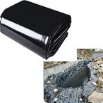 Gölet Astarı Gölet Astarları Siyah 0,2 mm Kalın PVC Balık Göleti Astarı 6X9m Dayanıklı ve Esnek Kauçuk Gölet Astarı Küçük Havuzlar Akarsular Çeşmeler Su Bahçesi 2X4m 3X8m 5 * 5m