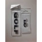 Golf 1.6 Yazı-Bagaj Yazısı Takım- Yüksek AKSESUAR-1998-2004 Modele Kadar Uyumlu