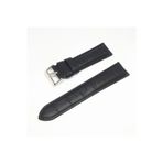 Golf 20mm Golf Marka Siyah Croco Hakiki Deri Saat Kordonu