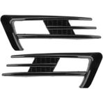 GOLF 7 2012-2016 IÇIN UYUMLU GTI ÖN TAMPON BIÇAKLARI - PIANO BLACK
