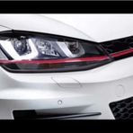Golf 7 Mk7 2012-2018 U Led Far Gti Kırmızı