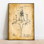 Golf Sopası Patent Posteri 50x70cm.