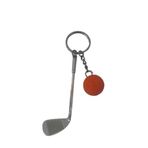 Golf Tasarımlı Anahtarlık Kolye Çanta Süsü, Standart, 5DGOLFTURUNCU, Turuncu, üniseks-yetişkin