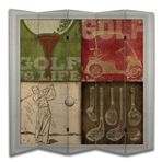 Golf Tasarımlı Özel Tasarım Paravan Room Divider 180 x 200 cm