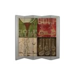 Golf Temalı Özel Tasarım Paravan Room Divider PRV1263, 180 x 180