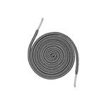 GoLite 120 Cm Gri-siyah Bot Bağcığı, Ayakkabı Bağcığı, Fitilli Bot Bağcık, Ayakkabı Aksesuarı - 1 Çift