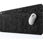 GoLite Classic - 70x30 Top-Siyah Gaming Oyuncu Mouse Pad Kaymaz Taban Büyük Klavye Fare Altlığı Mousepad - Karışık - Siyah
