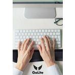 GoLite Klavye Bilek Desteği Ergonomik & Konforlu Memory Foam Kaymaz Taban Bilek Yastığı