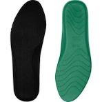 GoLite Konforlu Ayakkabı Tabanlığı, Rahat Memory Foam Hafızalı Topuk Dikeni İç Tabanlık Kemer Destekli Taban - M24 Siyah - 37 Numara