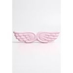 GoLite Melek Kanat Şekilli Pembe Klavye Bilek Desteği Ergonomik Konforlu Memory Foam Kaymaz Bilek Yastığı