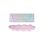 GoLite Yaprak Şekilli Klavye Bilek Desteği Ergonomik Konforlu Memory Foam Kaymaz Taban Bilek Yastığı