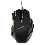 Gomax M3 Ledli Yeşil Oyuncu Mouse