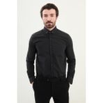 Gömlek Bebek Yaka - Siyah - XL