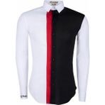 Gömlekçi Kadir Kişiye Özel Dikim Modelli Isimli Nakışlı Erkek Gömlek - 2XL - 001 - Beyaz