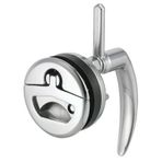 Gömme Kulp + Kapı Mandalı Ø65mm
