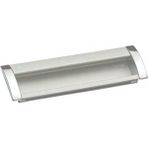 Gömme Mat Krom 160 mm Kulp Lüks Country Mutfak Mobilya Dolap Çekmece Kulpu