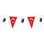 Gönder Bayrak 20x30 cm 27'li Eski Türk Devletleri Sopalı Bayrak Seti