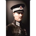 Gönder Bayrak Atatürk Posteri Raşel Kumaş - 150X225CM - Gönder Bayrak Markalı