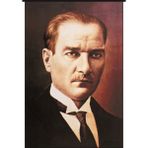 Gönder Bayrak Atatürk Posteri Raşel Kumaş - 500X750CM - Gönder Bayrak Markalı