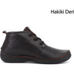 Gönderi(r) Kadın Bordo Antik Bağcıklı Hakiki Deri Comfort Bot - Antik Bordo