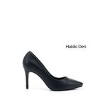 GÖNDERİ(R) Kadın / Kız Lacivert Sivri Burun İnce Topuklu Hakiki Deri Stiletto