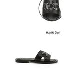 GÖNDERİR Kadın Tokalı Hakiki Deri Terlik DYZA74835719