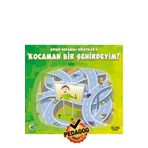 Gong 3-7 Yaş Eğitici Öğretici Okul Öncesi Kocaman Bir Şehirdeyim Boyamalı Çocuk Hikaye Kitabı