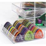 GongtuShop 1.5mm Tarzı Gitar Seçtikleri 1 Kutu Buzlu Abs Gitar Seçkisi Çeşitli Kalınlıklarda Plectrum Mediator Gitar Aksesuarları Gitar Pick Plectrum (Yurt Dışından) - Renkli