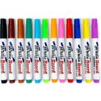 GongtuShop 12 Renk Stili Renkli Sıvı Tebeşir Işaretleyiciler Okul Öğretmen Öğrenci Ofisi Kara Tahta Beyaz Tahta Için Silinebilir Beyaz Tahta Işaretleyiciler (Yurt Dışından) - Beyaz Tahta Kalemi