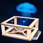 GongtuShop 3D Hologram Stand Uygulamalı Yetenek Beyin Gelişimi 3D Hologramrojeksiyon Fiziği Çocuklar Için Eğlenceli Bilimsel Deney (Yurt Dışından) - Renkli - fizik öğretim araçları - 1