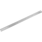 GongtuShop 500MM Tarzı Kırtasiye Cetveli Çift Taraflı Paslanmaz Çelik Düz Cetvel Metal Ölçekli Hassas Ölçme El Aleti Çizim Aksesuarı (Yurt Dışından) - Beyaz - 1
