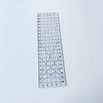 GongtuShop 6 21CM Tarzı Yaratıcı Sepet Desen Şablonu Çok Fonksiyonlu Akrilik El Yapımı Dikiş Cetvel Pratik Dıy Kapitone Araçları Dikiş Cetvel SP99 (Yurt Dışından) - Beyaz
