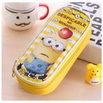 GongtuShop A2 Stili Karikatür Kalem Kutusu Kawaii Büyük Kalem Çantası Kutusu Sevimli Öğrenciler Kalem Kutuları Güzel Kırtasiye Çantası Çocuk Hediyeleri Okul Ofis Malzemeleri (Yurt Dışından) - Beyaz