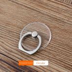 GongtuShop A23-DAIRESEL Stil Cep Telefonu Zil Tutacağı Telefon Hücresel Destek Aksesuarları Telefon Parmak Standı Tutacağı Soket Telefon Cep Telefonları Için Iphone (Yurt Dışından) - Beyaz - 1